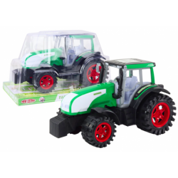 Roheline suur põllutraktor