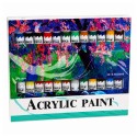 Artistic akrüülvärvide komplekt 24 värvi 12 ml