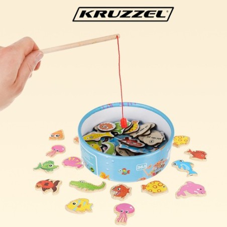 Mäng "Kalapüük" magnetiline, 22 osa