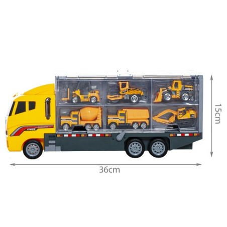 TIR veoauto komplekt 6 autoga 