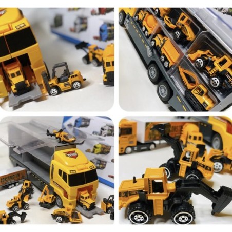 TIR veoauto komplekt 6 autoga 