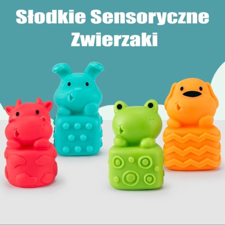 Ssensoorsed klotsid ja pallid Squeeze Pusle Heli Loendamise õppimine 20 osa