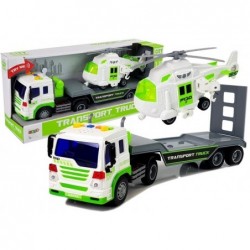 Autotransporter akudel 1:16 helikopteriga