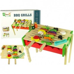 Puidust grill ja grillitarvikud