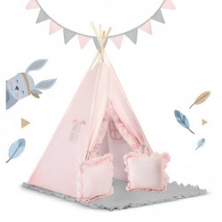 Tipi telk lastele - heleroosa