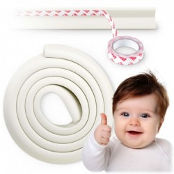 Vahtplastist turvateip valge 2m