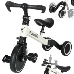 3 in 1 jooksuratas  / jalgratas, valge
