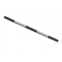 Latt tala hüppetakistusele 120 cm, must/hõbe