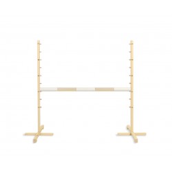 Hüppetakistus hobihobusele 120cm, tala beež