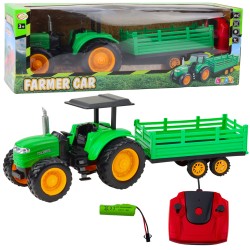 Puldiga farmi traktor haagisega