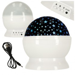 Täheprojektor öölamp USB