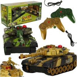 RC puldiga sõja tankide komplekt 9993 2.4GHz