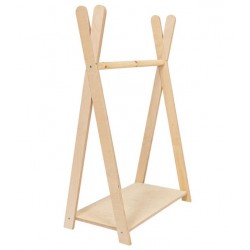 Tipi riidestange lastele, väike, naturaalne