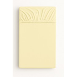 Kummiga voodilina 140x70 cm, kreem