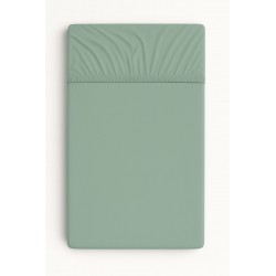 Kummiga voodilina 140x70 cm, pastell roheline