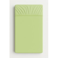 Kummiga voodilina 140x70 cm, roheline