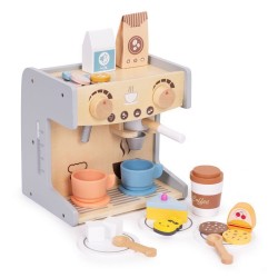 Puidust kohvimasin lastele 2-ühes poe barista...