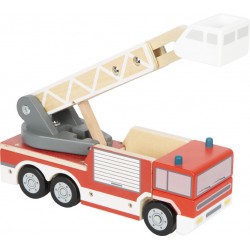Puidust tuletõrjeauto, pöörlev redel