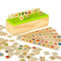 Puidust sorter sobitamise mäng