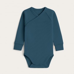 Hõlmikbodi beebile, tumesinine, pikad varrukad