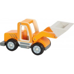 Puidust ratastel laadur kopaga