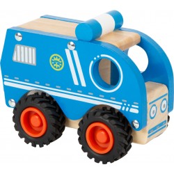 Puidust politseiauto