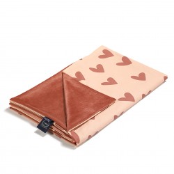 Velvet Hele tekk HEARTBEAT ROOSA