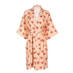Bambusest kimono HEARTBEAT PINK