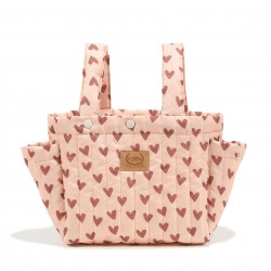 Käru korraldaja Nailonist HEARTBEAT PINK