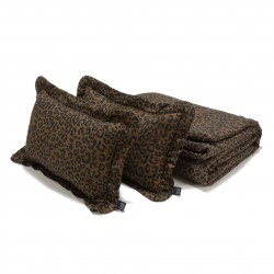 Magdalena Lamparska puuvillane voodipesukomplekt LEOPARD CHOCO