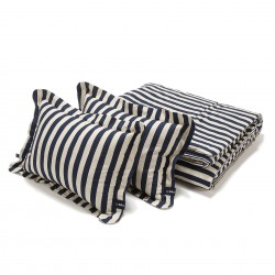 Puuvillane voodipesukomplekt STRIPES NAVY