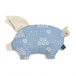 Padi Sleepy Pig Velvet BANDANA DENIM