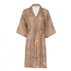 Bambusest kimono BANDANA MOCCA