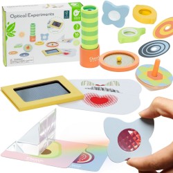 CLASSIC WORLD Optical Experiments Sensory Set Senses Training 16 tk.