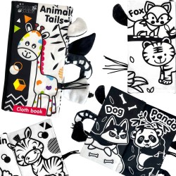 Kontrastne raamat väikelastele