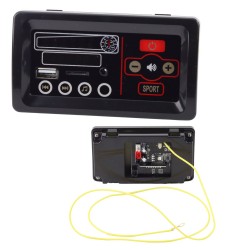 Akutoitel sõiduki muusikapaneel – 12V