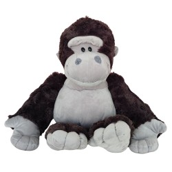 Pehme kaisukas kaisumänguasi Gorilla Tumehall 22cm