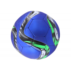 Pall 24 cm Jalgpalli jaoks, roheline muster, suurus 5