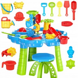 Veelaud 2 ühes liivakast tooliga veepargiga delfiiniga