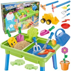 Veelaud 2in1 liivakast 13 osa