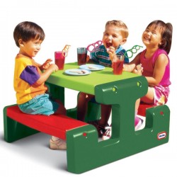 LITTLE TIKES Piknikulaud lastele - Juicy Green