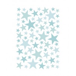 Seinakleebised Stars, 74 tk, mint