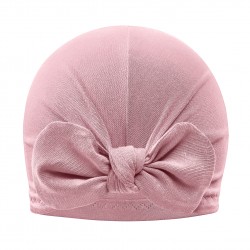 Bambusmüts turban, blush pink