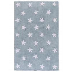 Pestav lastetoa vaip Stars, helesinine