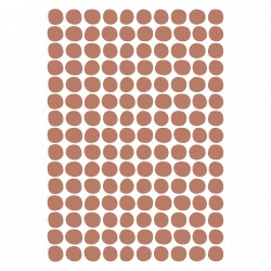 Seinakleebised Basic dots, terra
