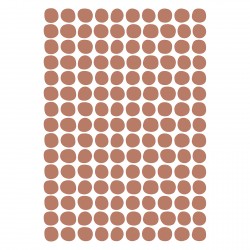 Seinakleebised Basic dots, terra