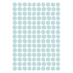 Seinakleebised basic dots mint