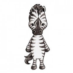 Seinakleebis Zet the Zebra