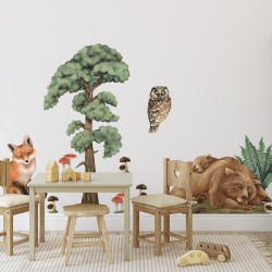 Seinakleebis forest animals 1