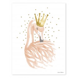 Seinapilt Flamingo 30x40 cm